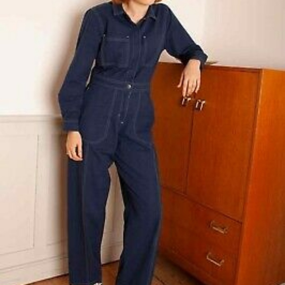 L.F Markey blue denim coverall. Sold out in stores